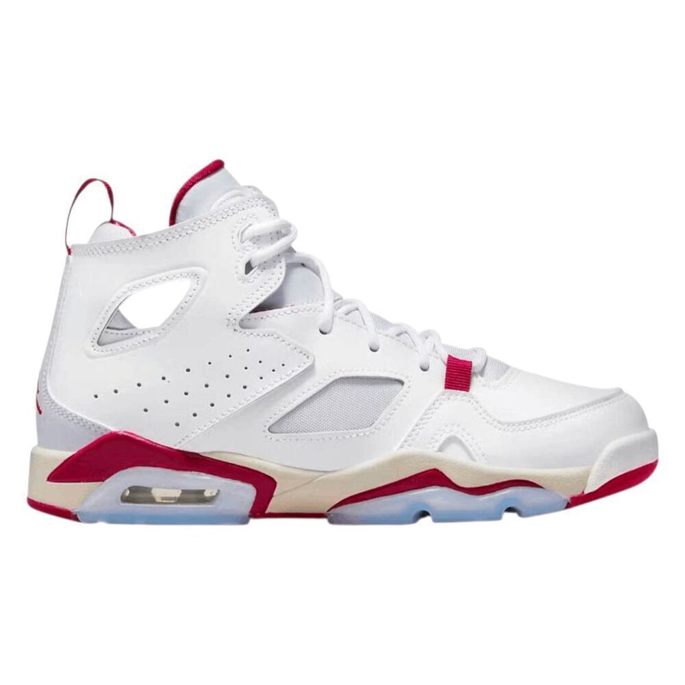 NIKE Air Jordan Fight Club 91 'White Pure Platinum Sail Mystic Hibiscus' Size 6Y